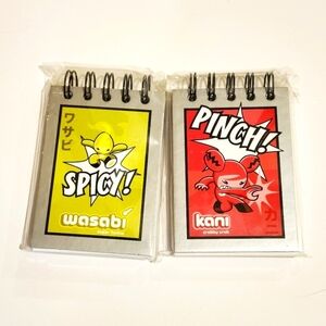 *4 for $20* Sushi Pack Anime Notepads